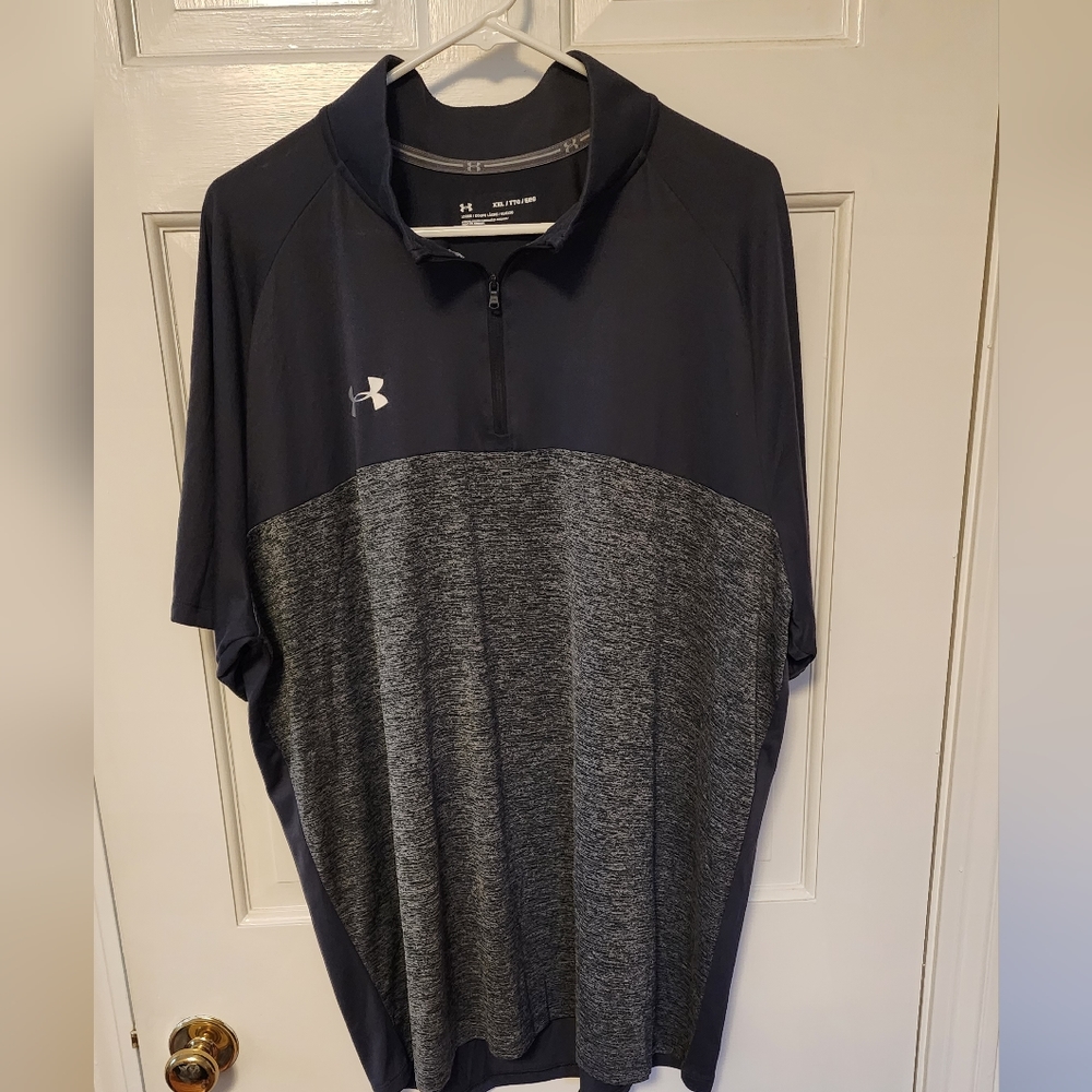 Men's UA short sleeve 1/4 zip